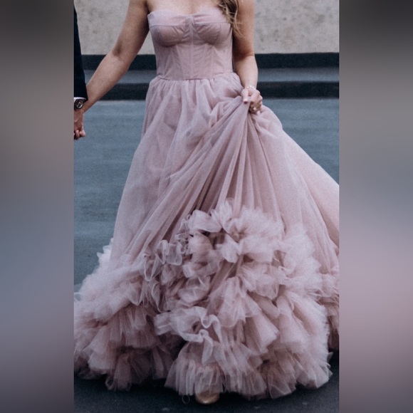 Tarik Ediz gown size 2. - Picture 3 of 5